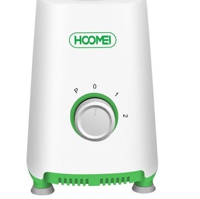 Hoomei® Ηλεκτρικό Μπλέντερ 350W 1L με Λεπίδα από Ανοξείδωτο Ατσάλι HM-6728 Λευκό - Πράσινο